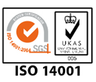 ISO 14001國際品質<br>管理認證